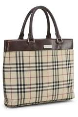 Burberry JP Medium Nylon Tote Handbag