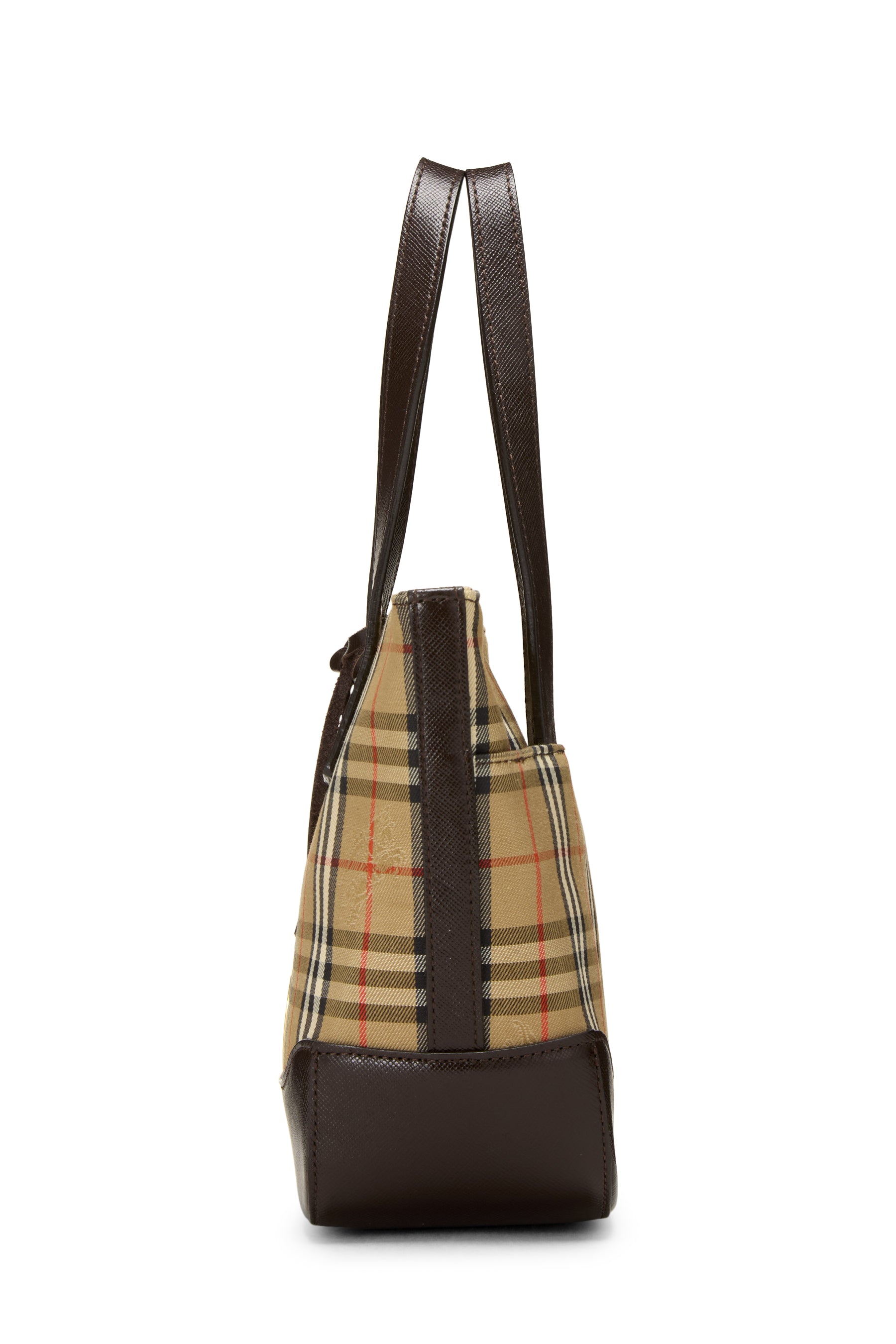 Burberry Haymarket Check Mini Tote Handbag