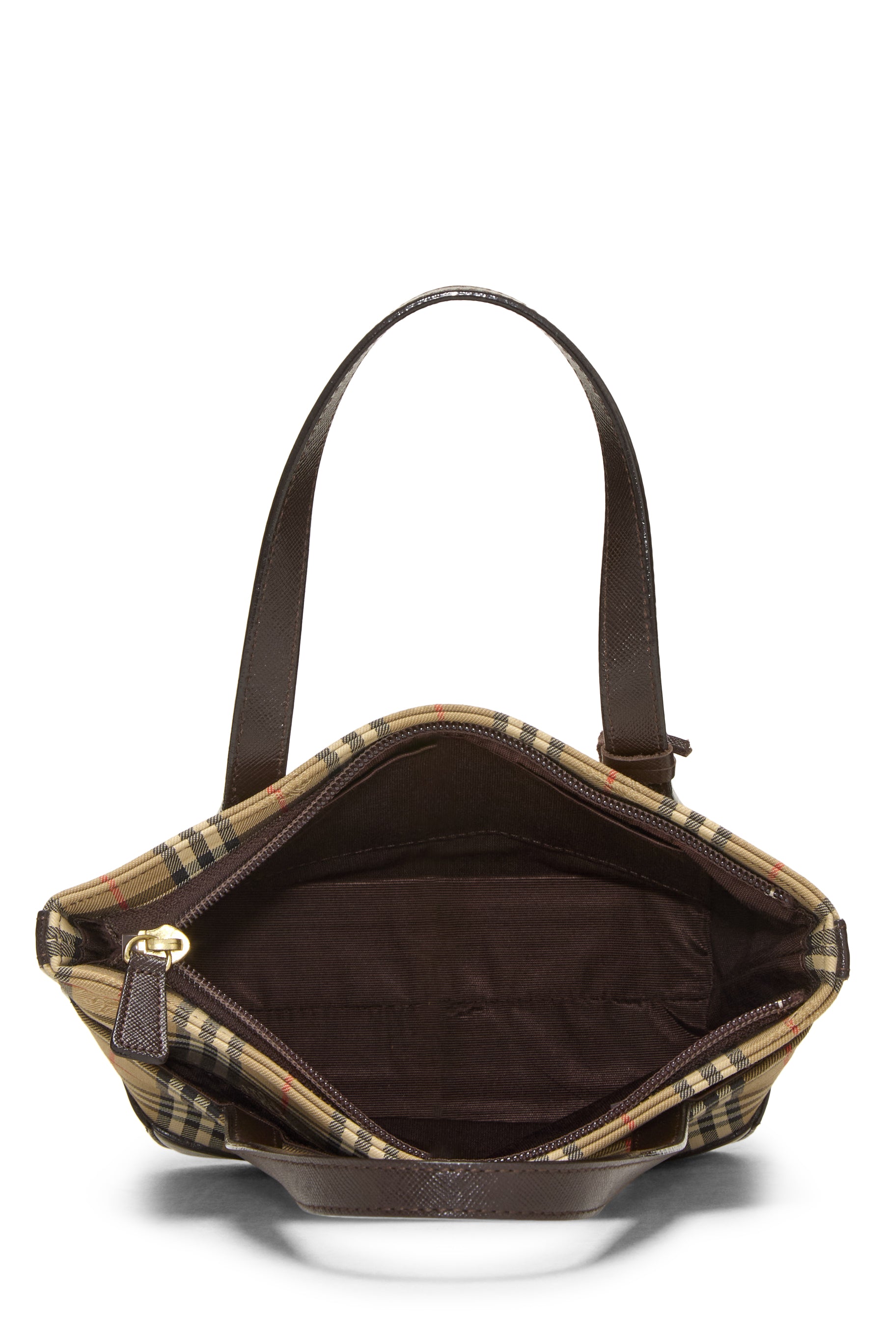Burberry Haymarket Check Mini Tote Handbag