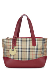 Burberry Haymarket Check Shoulder Handbag