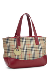 Burberry Haymarket Check Shoulder Handbag