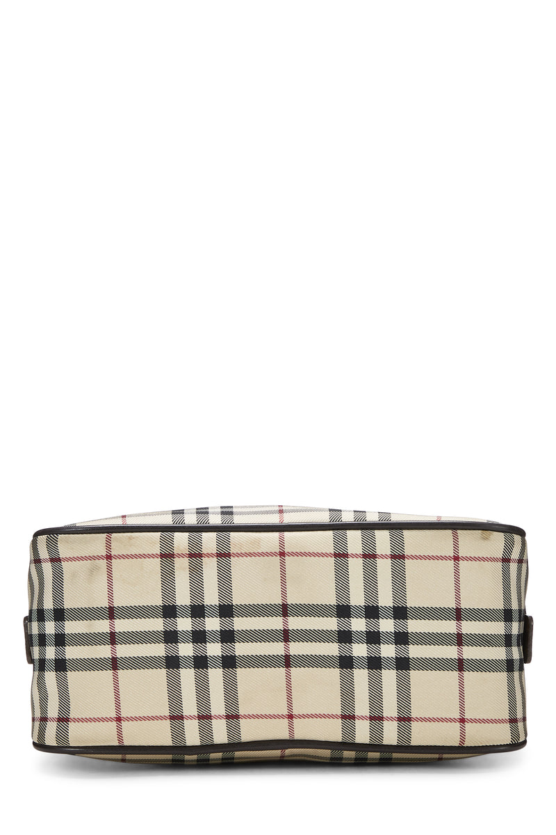 Burberry Mini Check Bowling Handbag