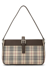 Burberry Jacquard Buckle Shoulder Handbag