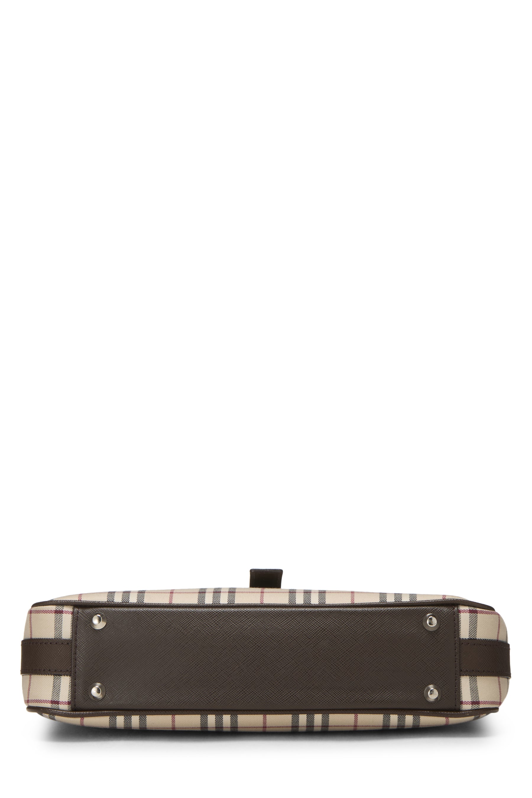 Burberry Jacquard Buckle Shoulder Handbag