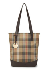 Burberry Haymarket Check Pocket Shoulder Handbag