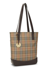 Burberry Haymarket Check Pocket Shoulder Handbag
