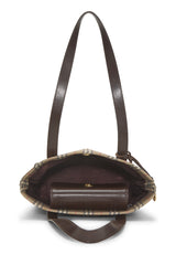 Burberry Haymarket Check Pocket Shoulder Handbag