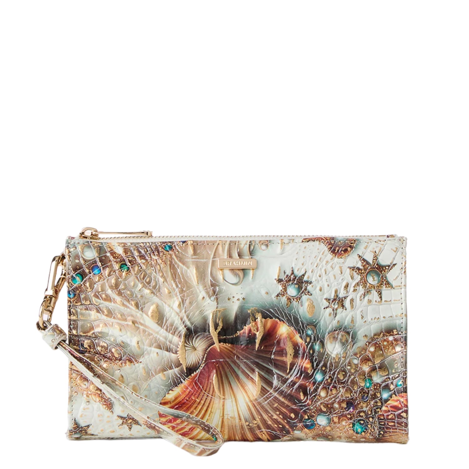 BRAHMIN Daisy Wristlet