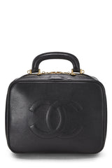 Chanel Caviar Lunch Box Vanity Handbag