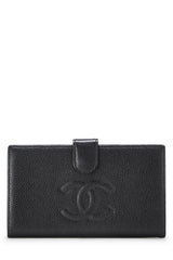 Chanel Caviar Timeless CC Long Wallet