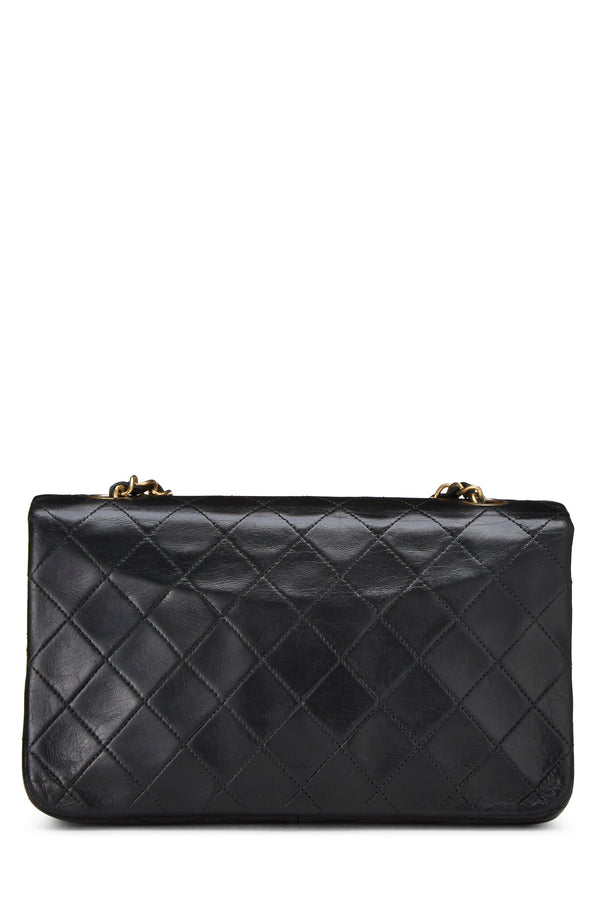 Chanel Lambskin Full Flap Crossbody Handbag