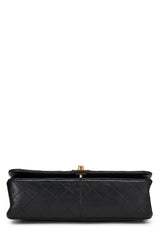 Chanel Lambskin Full Flap Crossbody Handbag