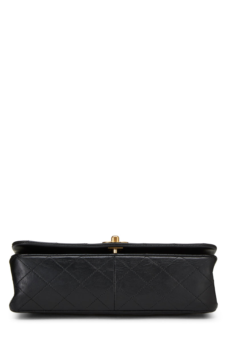 Chanel Lambskin Full Flap Crossbody Handbag