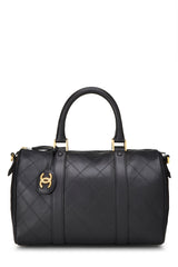 Chanel Calfskin Boston Medium Duffle Bag