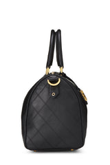 Chanel Calfskin Boston Medium Duffle Bag