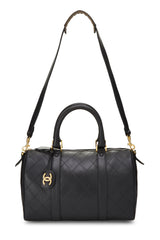 Chanel Calfskin Boston Medium Duffle Bag