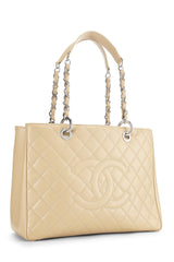 Chanel Caviar Grand Shopping Tote Handbag