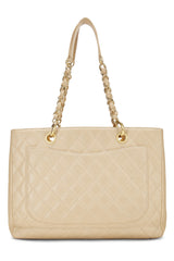 Chanel Caviar Grand Shopping Tote Handbag
