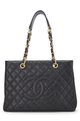 Chanel Caviar Grand Shopping Tote Handbag