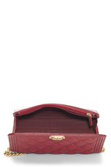 Chanel Caviar Boy Wallet On Chain Crossbody Handbag