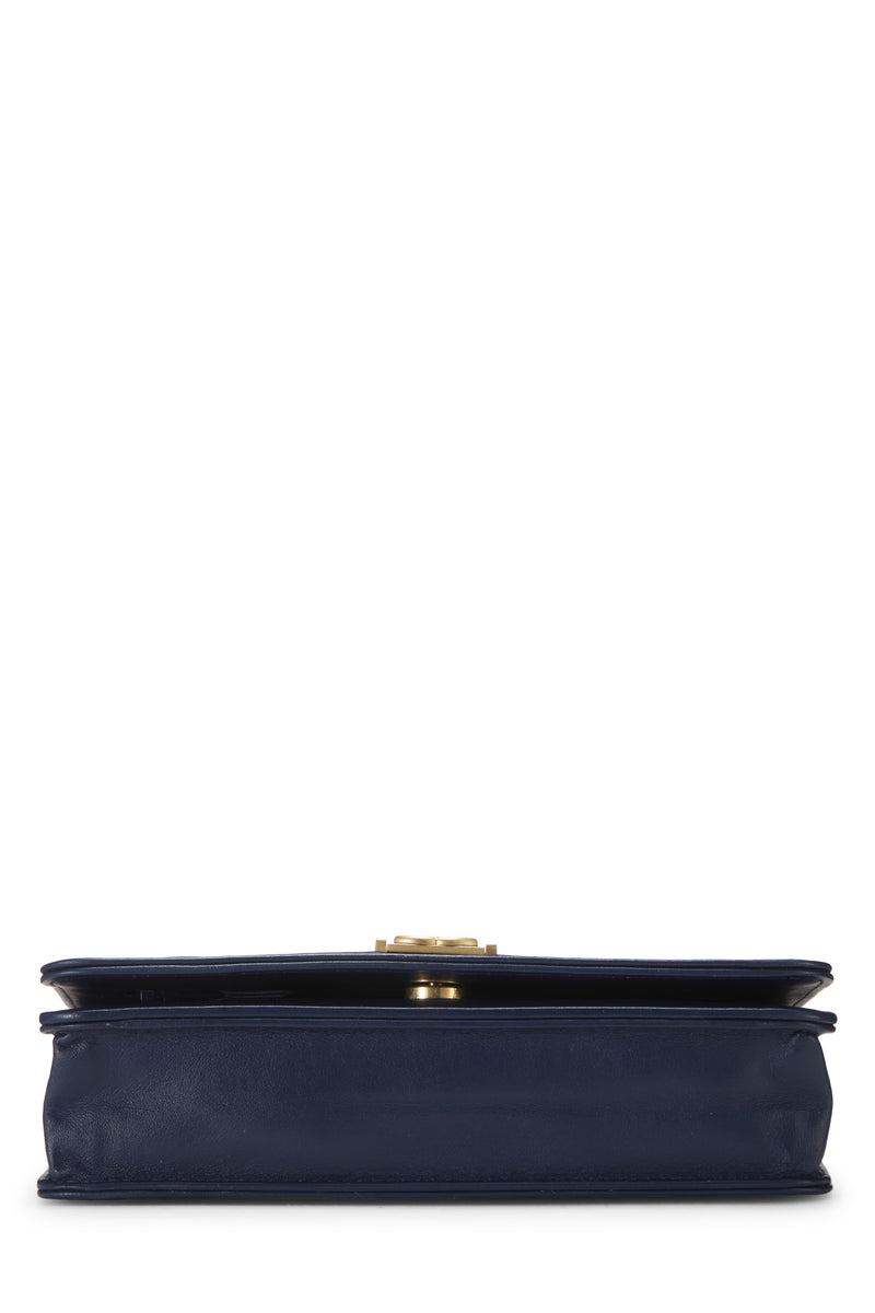 Chanel Lambskin Lambskin Boy Wallet on Chain Handbag