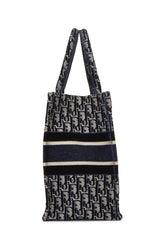 Dior Canvas Book Large Tote Handbag