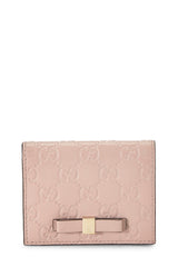 Gucci Guccissima Bow Bifold Wallet