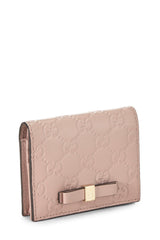 Gucci Guccissima Bow Bifold Wallet