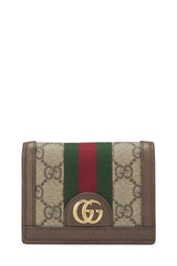 Gucci Coated Canvas Ophidia French Wallet