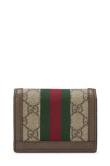 Gucci Coated Canvas Ophidia French Wallet