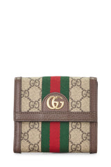 Gucci Coated Canvas Ophidia French Wallet