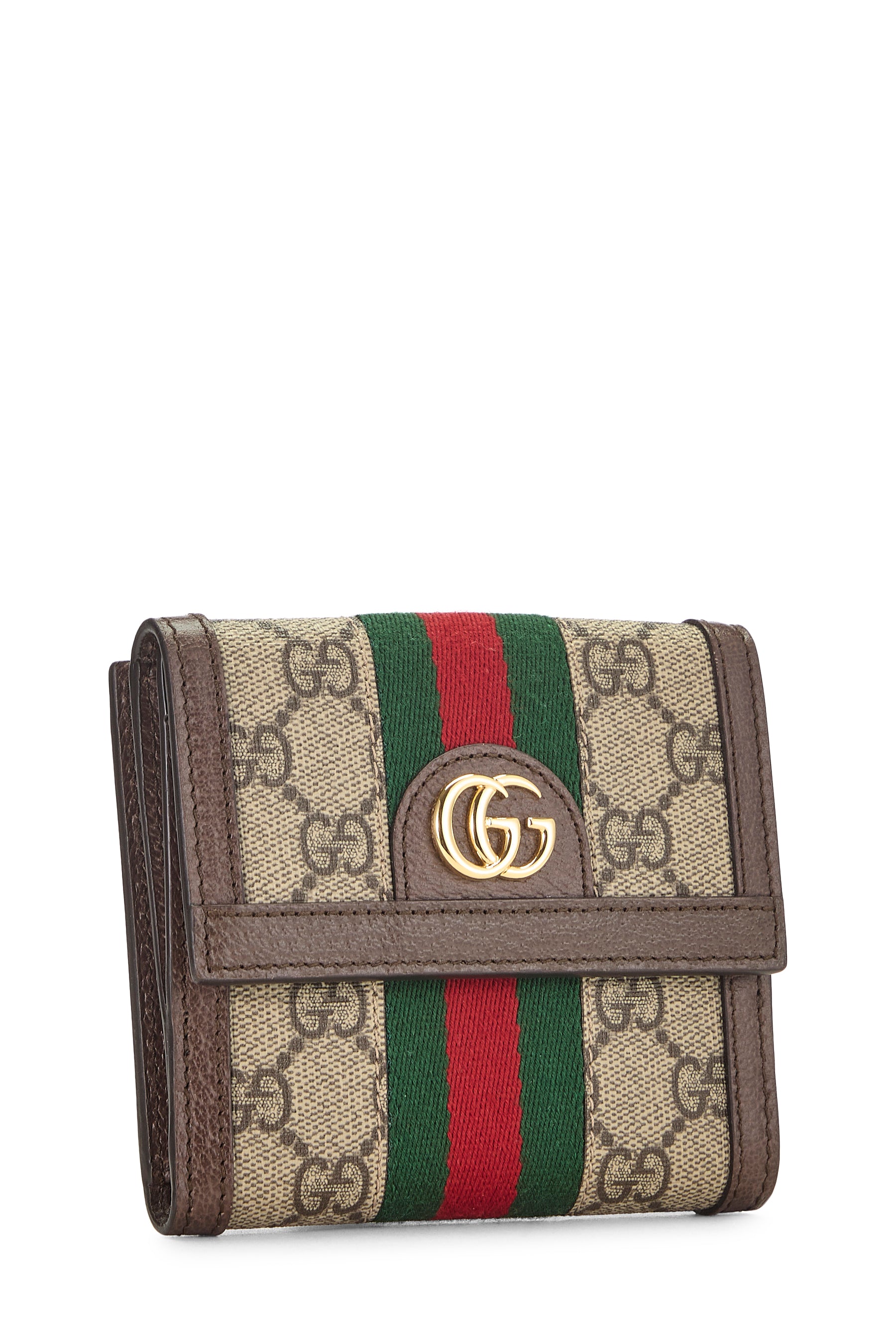 Gucci Coated Canvas Ophidia French Wallet