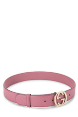 Gucci Leather Interlocking G Belt
