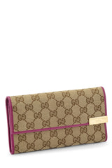 Gucci Canvas Continental Wallet