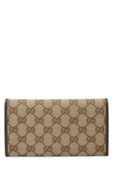 Gucci Canvas Continental Wallet