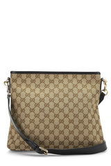 Gucci Canvas GG Supreme Web Messenger Handbag