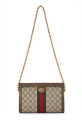 Gucci Coated Canvas Ophidia Small Shoulder Handbag