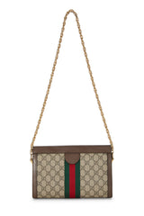 Gucci Coated Canvas Ophidia Small Shoulder Handbag