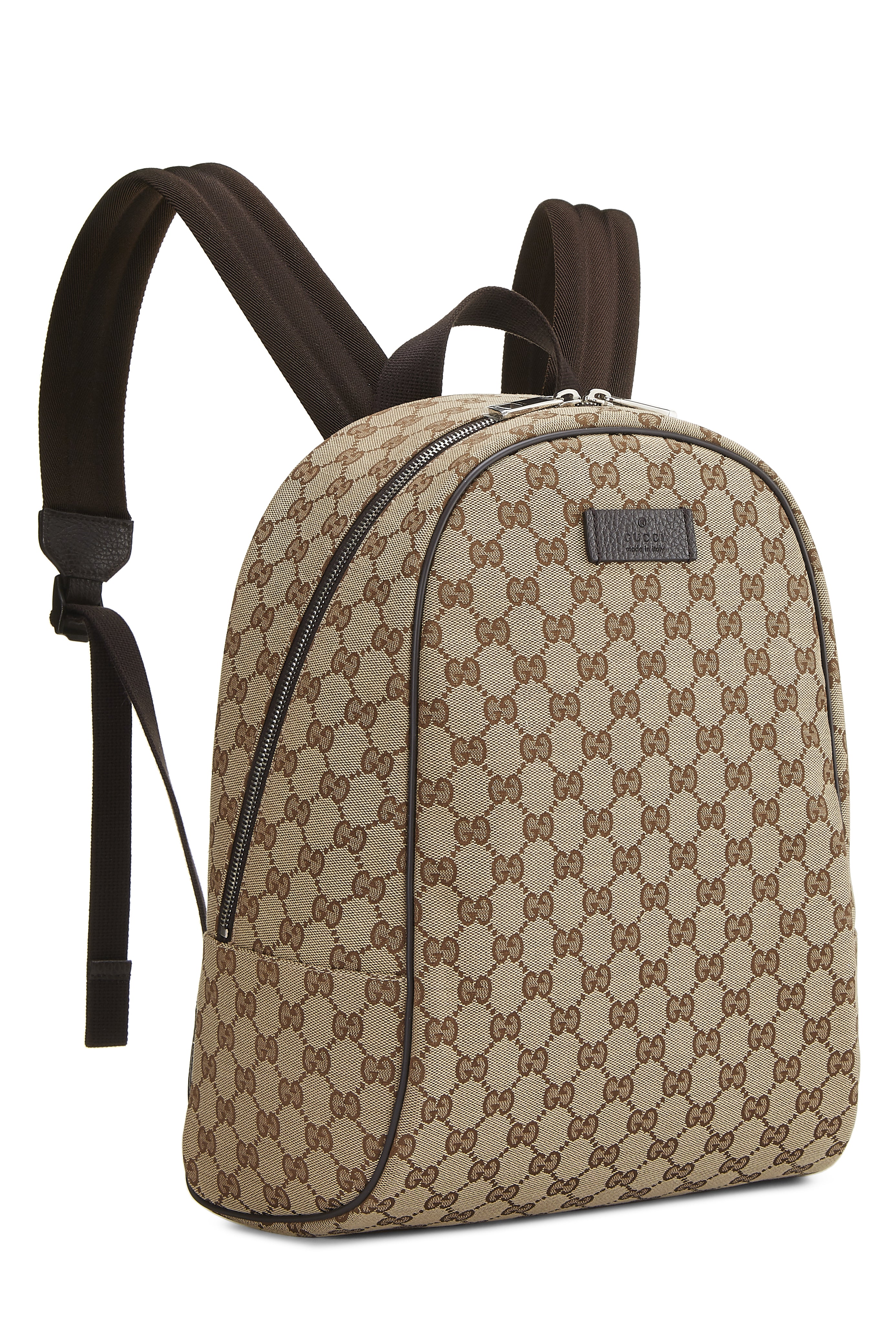 Gucci Canvas Backpack