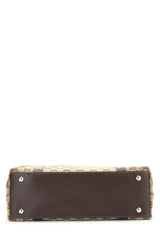 Gucci Canvas Abbey Zip Tote Handbag