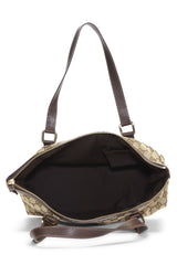 Gucci Canvas Abbey Zip Tote Handbag