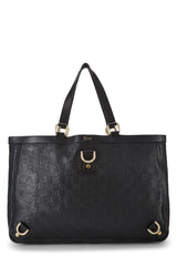 Gucci Guccissima D Ring Abbey Large Tote Handbag