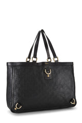 Gucci Guccissima D Ring Abbey Large Tote Handbag