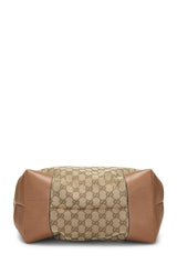 Gucci Canvas GG Charm Vertical Tote Handbag