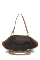 Gucci Canvas GG Charm Vertical Tote Handbag