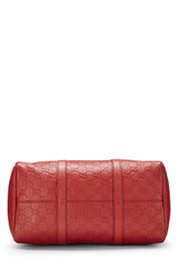 Gucci Boston Red Joy Guccissima Medium Shoulder Handbag