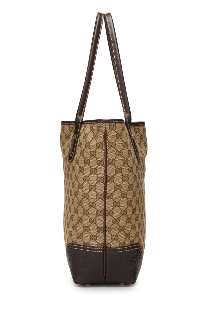 Gucci Canvas Princy Vertical Tote Handbag