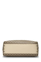 Gucci GG Coated Canvas Vertical Zip XL Tote Handbag