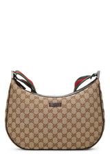 Gucci Canvas Web Round Messenger Crossbody Handbag