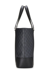 Gucci Coated Canvas Web Large Tote Handbag